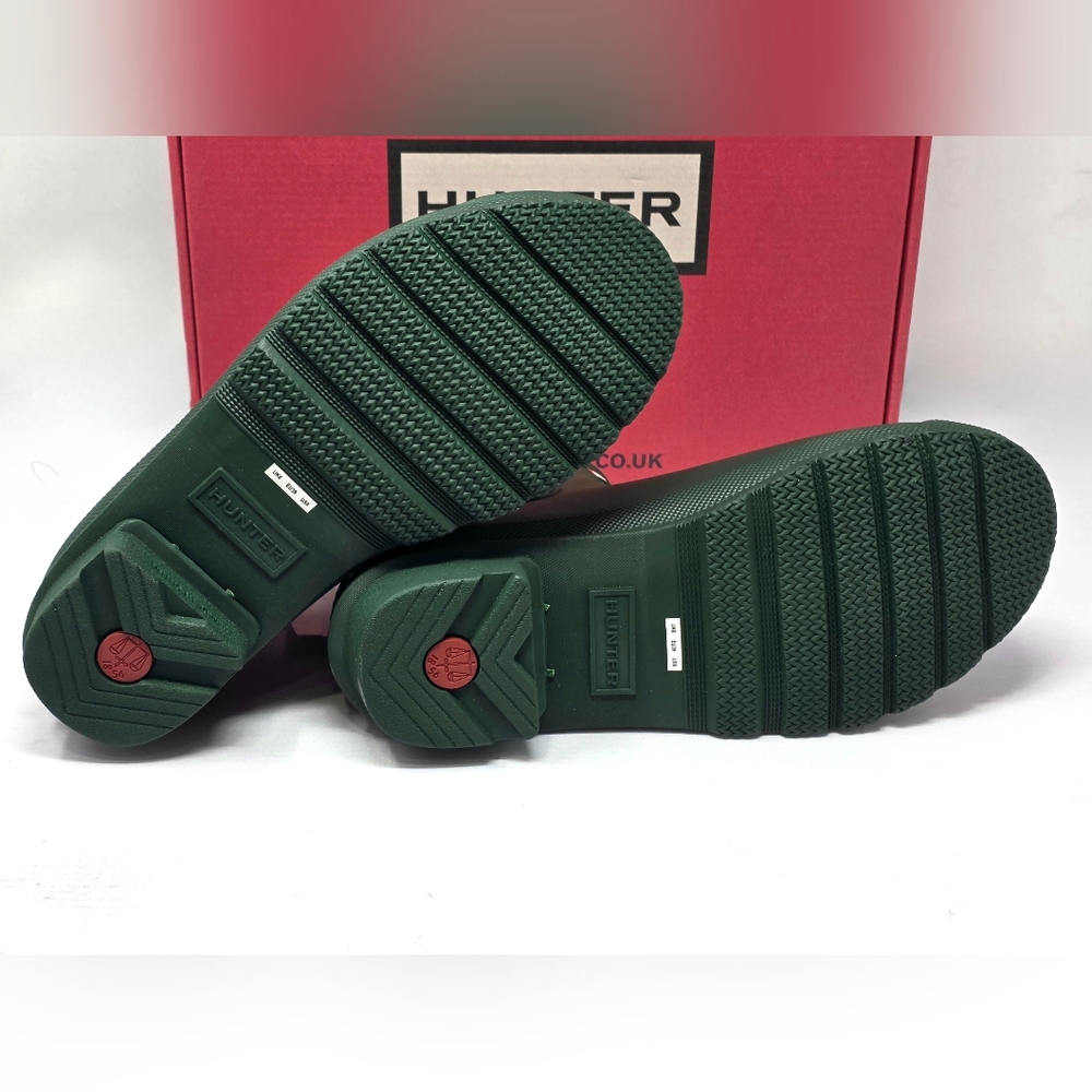 Hunter Original Chelsea Rain Boots WFS2078RMA Waterproof Hunter Green Size 8 NIB - Picture 5 of 11
